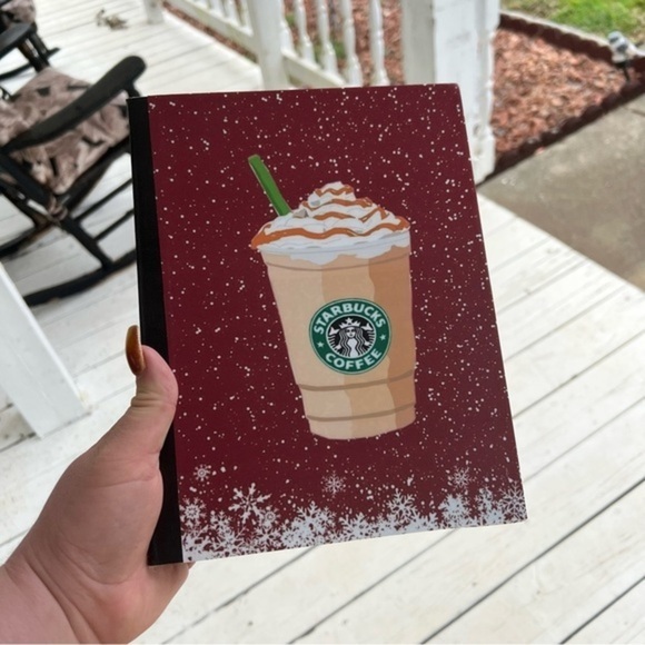Handmade Other - Handmade Starbucks Christmas Composition Notebook